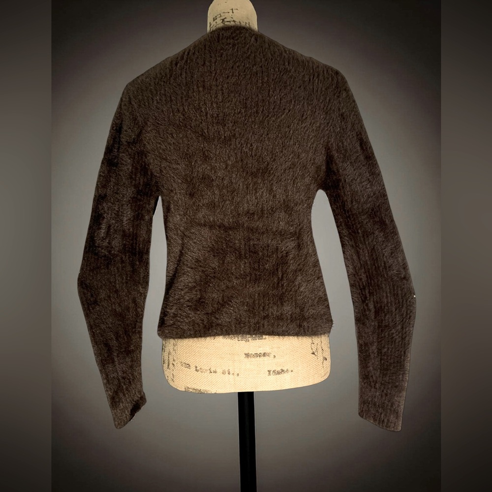 Truth by Republic Teddy Bear Brown Button-Up Cardigan M - Picture 2 of 4